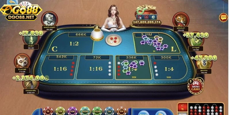 Trò chơi casino trực tuyến cung cấp bản live thú vị